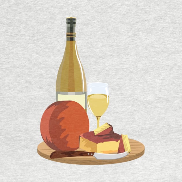 Wine and Cheese by SWON Design